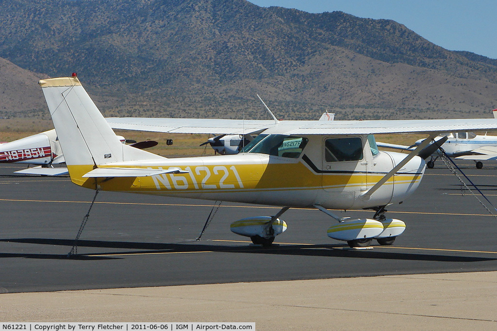 N61221, 1969 Cessna 150J C/N 15070896, 1969 Cessna 150J, c/n: 15070896 at Kingman