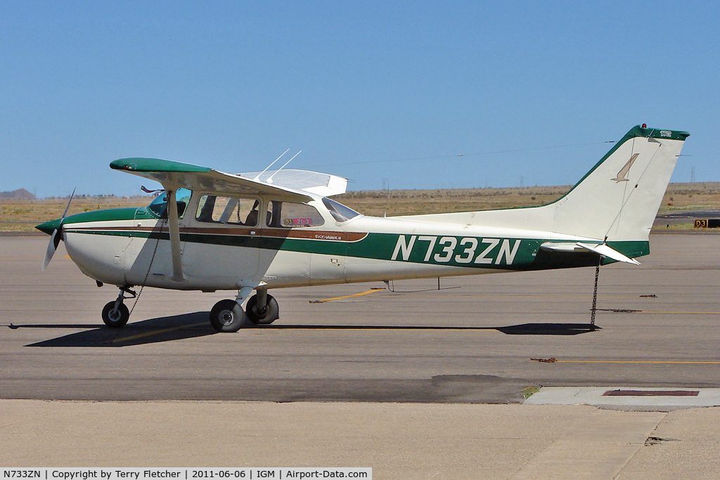 N733ZN, 1977 Cessna 172N C/N 17268680, 1977 Cessna 172N, c/n: 17268680 at Kingman