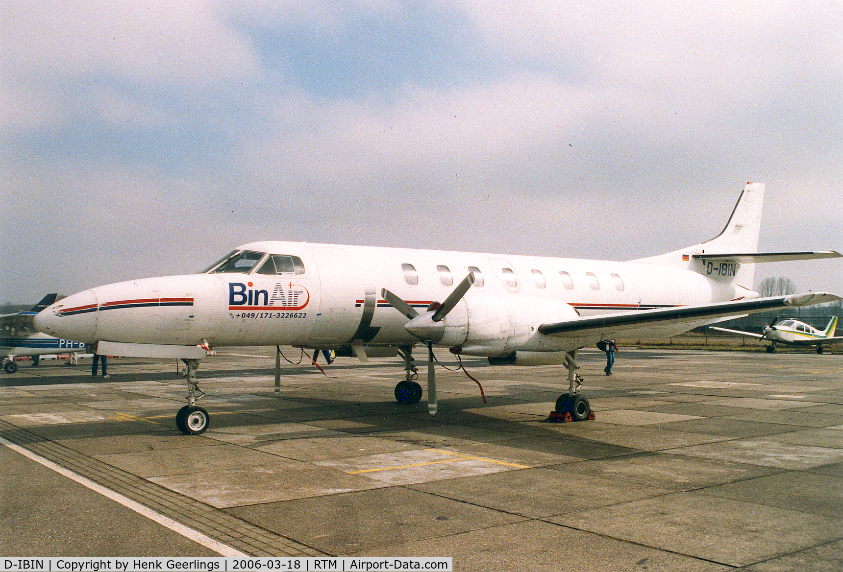 D-IBIN, 1978 Swearingen SA-226TC Merlin II C/N TC-252, Bin Air