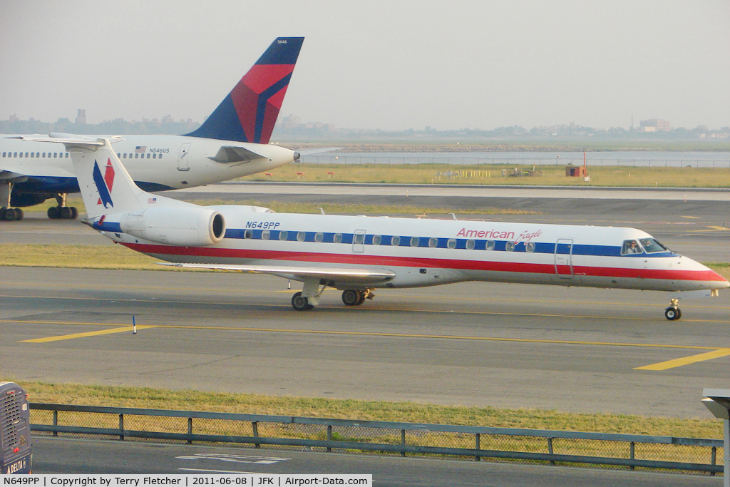N649PP, 2000 Embraer ERJ-145LR (EMB-145LR) C/N 145234, 2000 Embraer EMB-145LR, c/n: 145234 taxying for departure from New York JFK