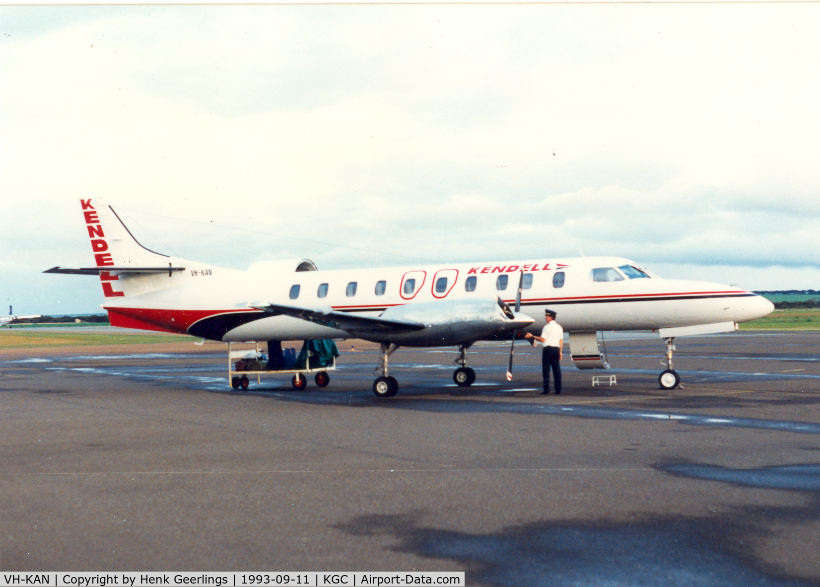 VH-KAN, 1993 Fairchild SA-227DC Metro 23 C/N DC-838B, Kendell Airlines