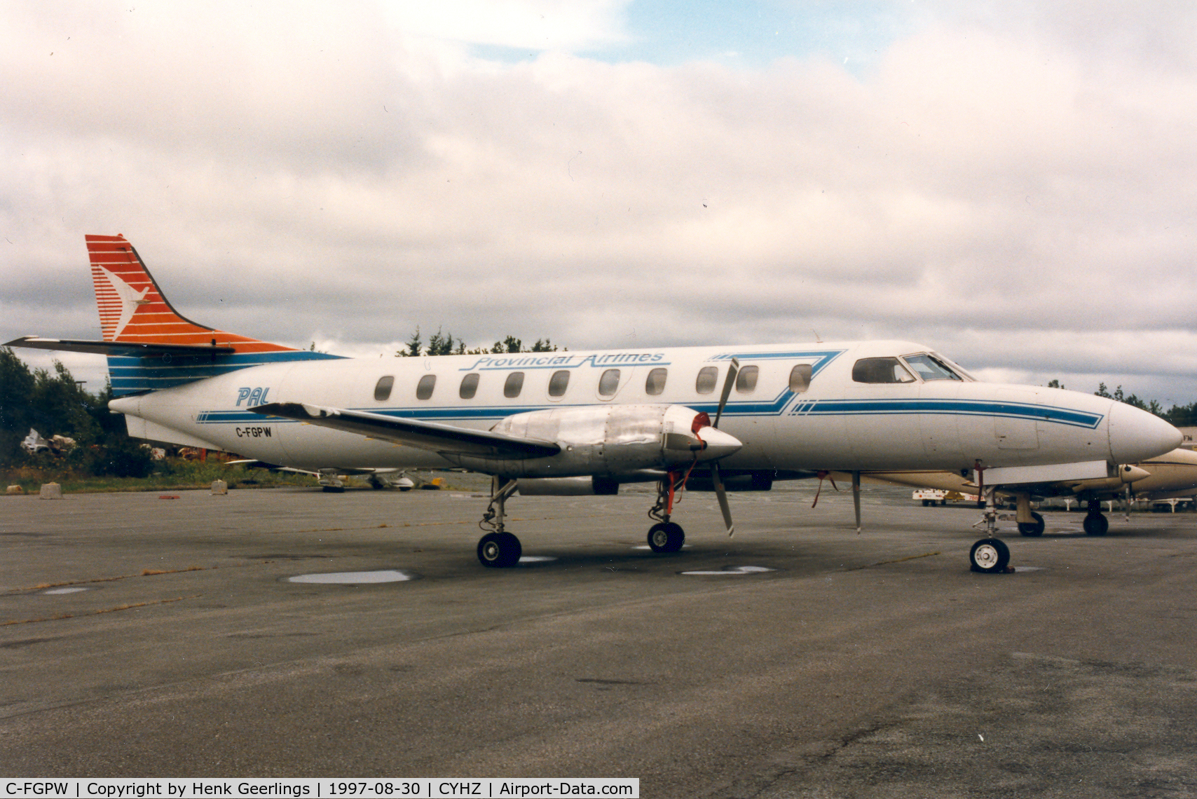 C-FGPW, 1981 Swearingen SA-226TC Metro II C/N TC-404, Provincial Airlines
