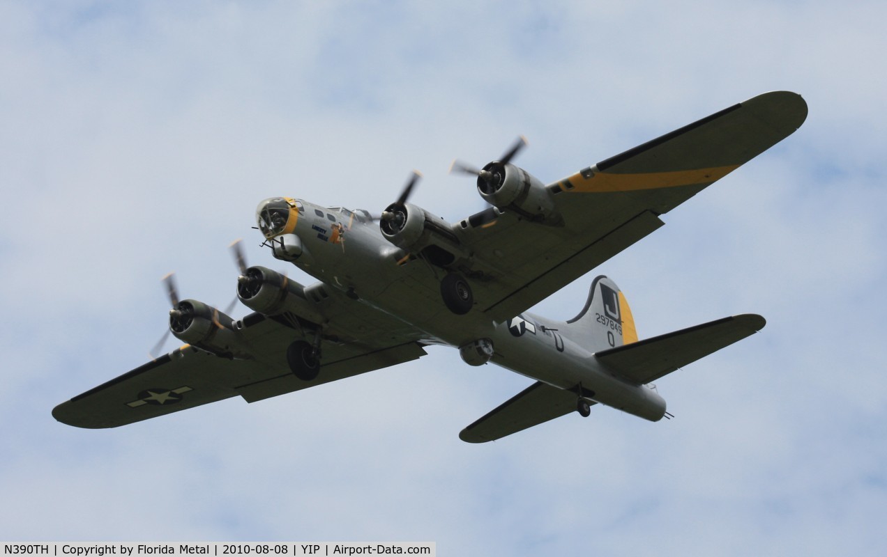 N390TH, 1944 Boeing B-17G Flying Fortress C/N Not found 44-85734, Liberty Belle