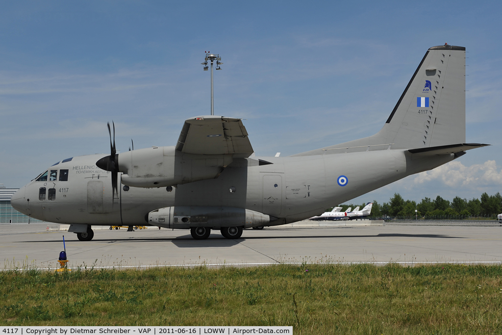 4117, Alenia C-27J Spartan C/N 4117/HA001, Greek AF C27 Spartan