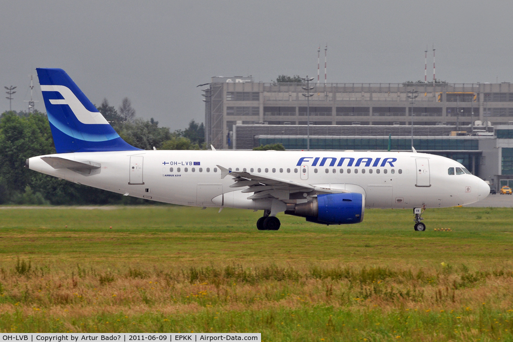 OH-LVB, 1999 Airbus A319-112 C/N 1107, Finnair