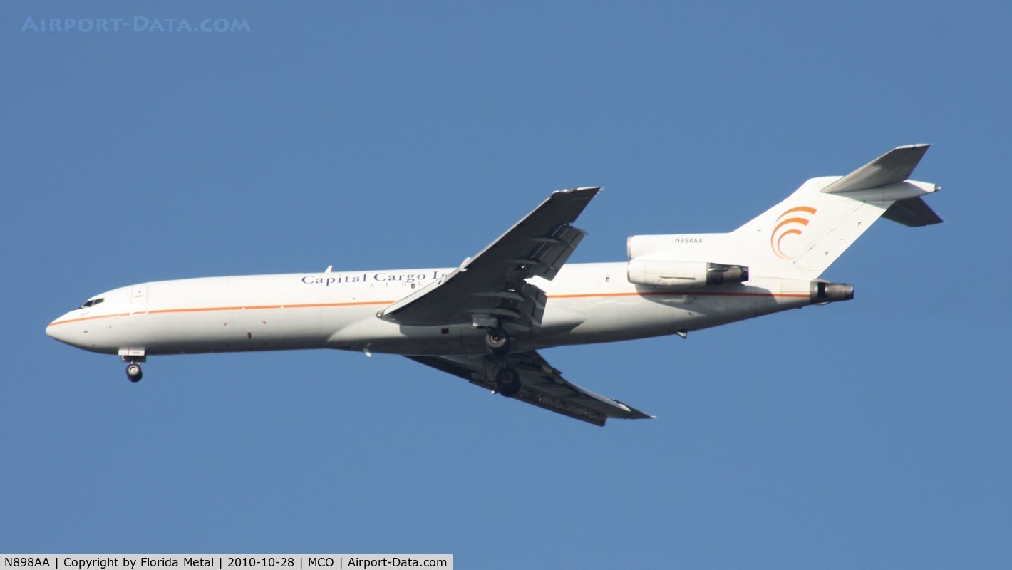 N898AA, 1980 Boeing 727-223 C/N 22014, Capital Cargo 727
