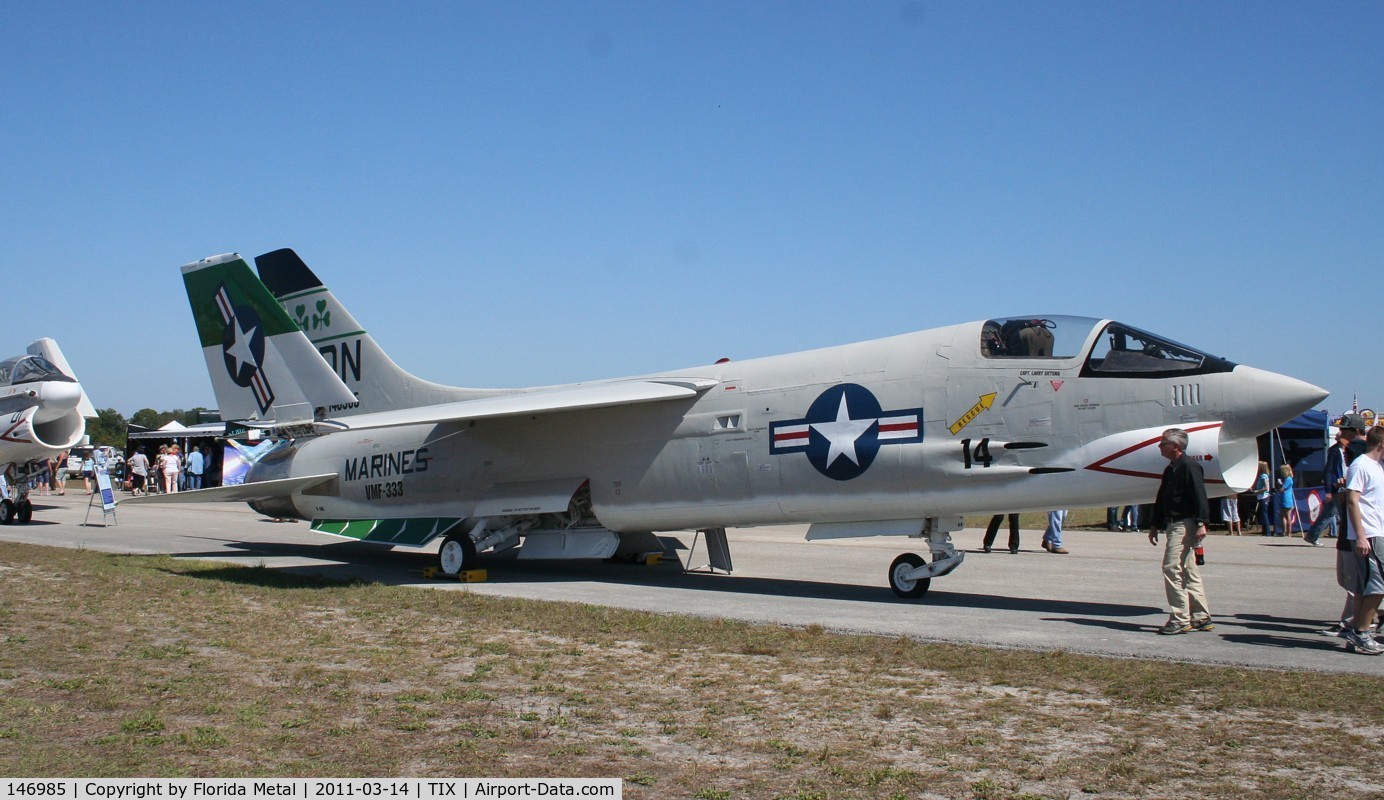 146985, Vought F-8K Crusader C/N 726, F-8  Crusader