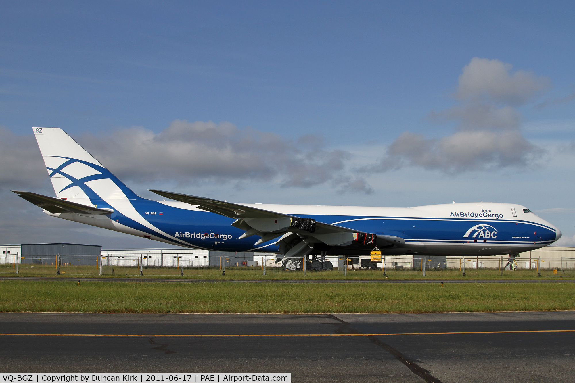 VQ-BGZ, 2012 Boeing 747-8HVF/SCD C/N 37580, In storage minus engines awaiting type certification