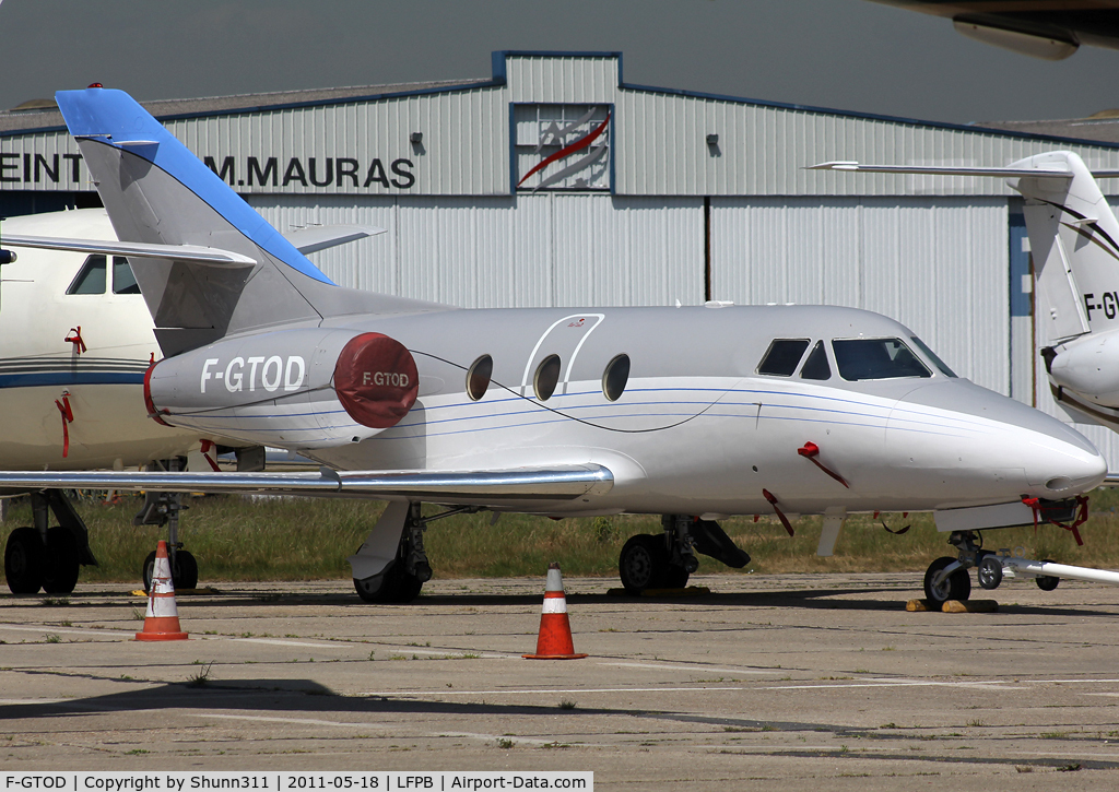 F-GTOD, 1980 Dassault Falcon 10 C/N 155, Parked...