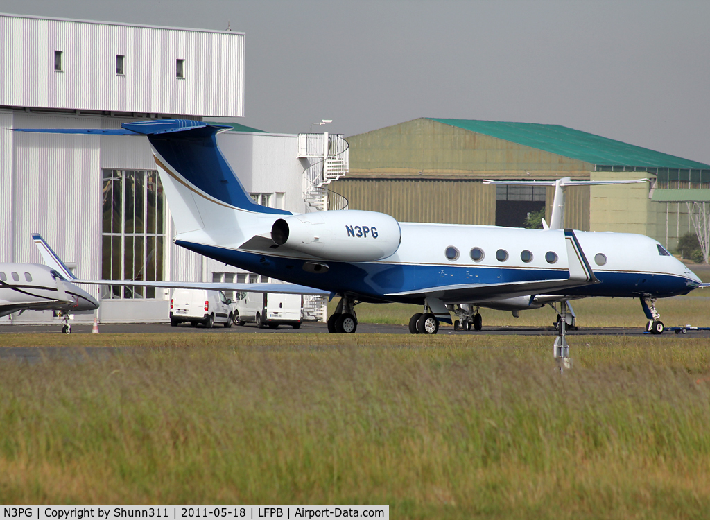 N3PG, 2005 Gulfstream Aerospace GV-SP (G550) C/N 5091, Parked...