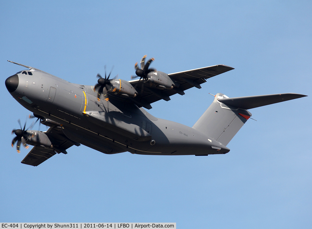 EC-404, 2010 Airbus A400M Atlas C/N 004, Now without titles...
