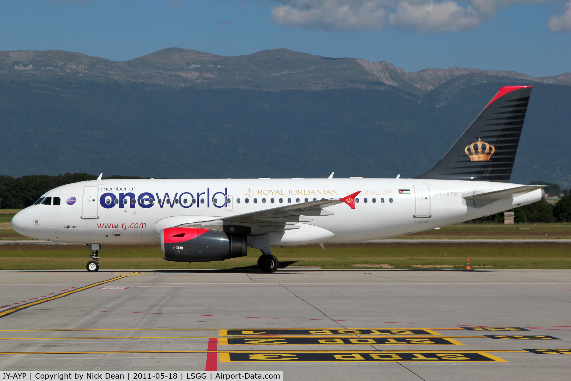 JY-AYP, 2009 Airbus A319-132 C/N 3832, LSGG/GVA