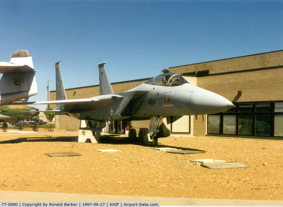 77-0090, 1977 McDonnell Douglas F-15A Eagle C/N 0371/A302, Hill Aerospace Museum