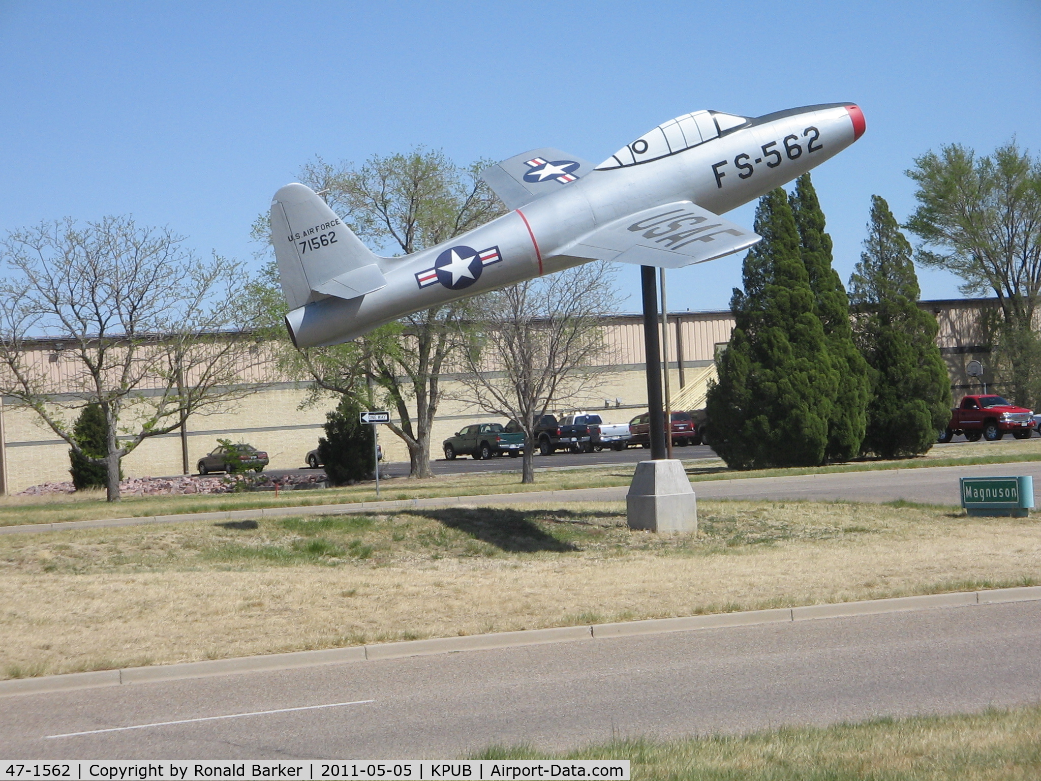 47-1562, Republic F-84C Thunderjet C/N Not found 47-1562, Pueblo Weisbrod Aircraft Museum