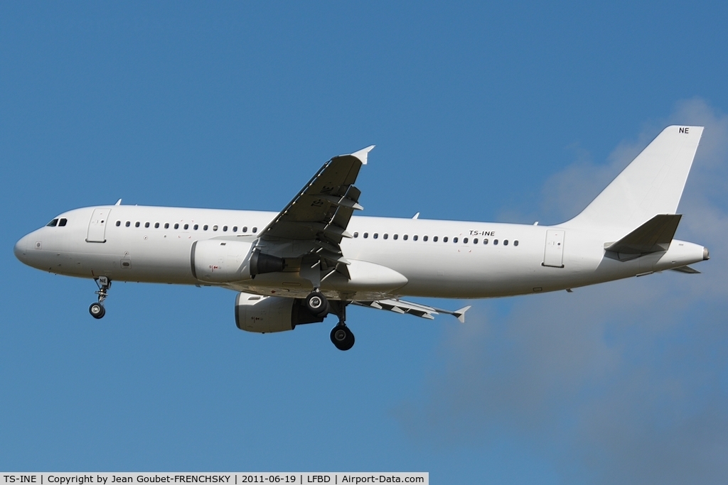 TS-INE, 1991 Airbus A320-211 C/N 222, NOUVELAIR