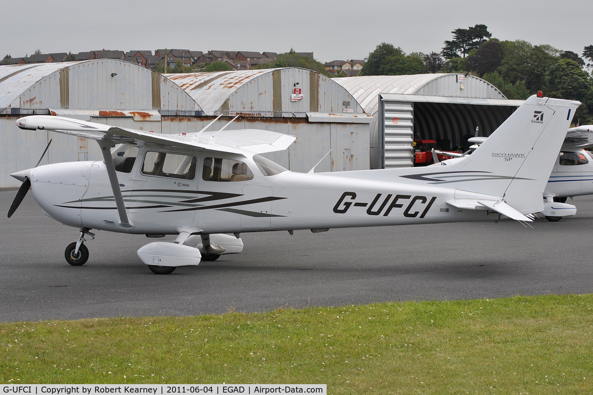 G-UFCI, 2007 Cessna 172S C/N 172S-10508, Parked for the fly-in