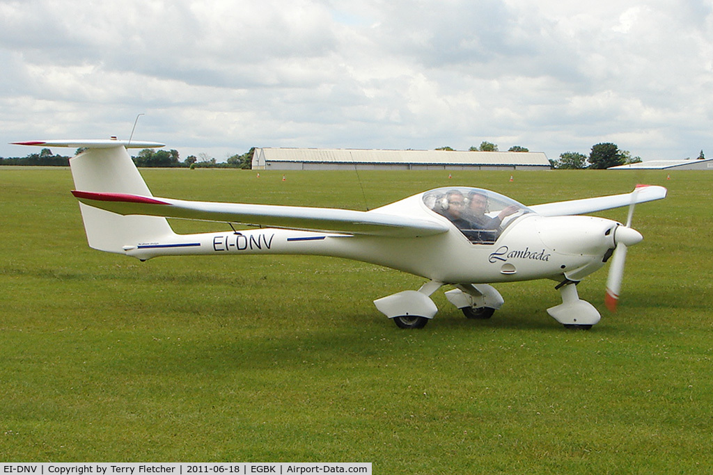 EI-DNV, 1999 Urban Air UFM-11 Lambada C/N 11/11, Urban Air S.r.o. LAMBADA UFM-11, c/n: 11/11 at Sywell UK