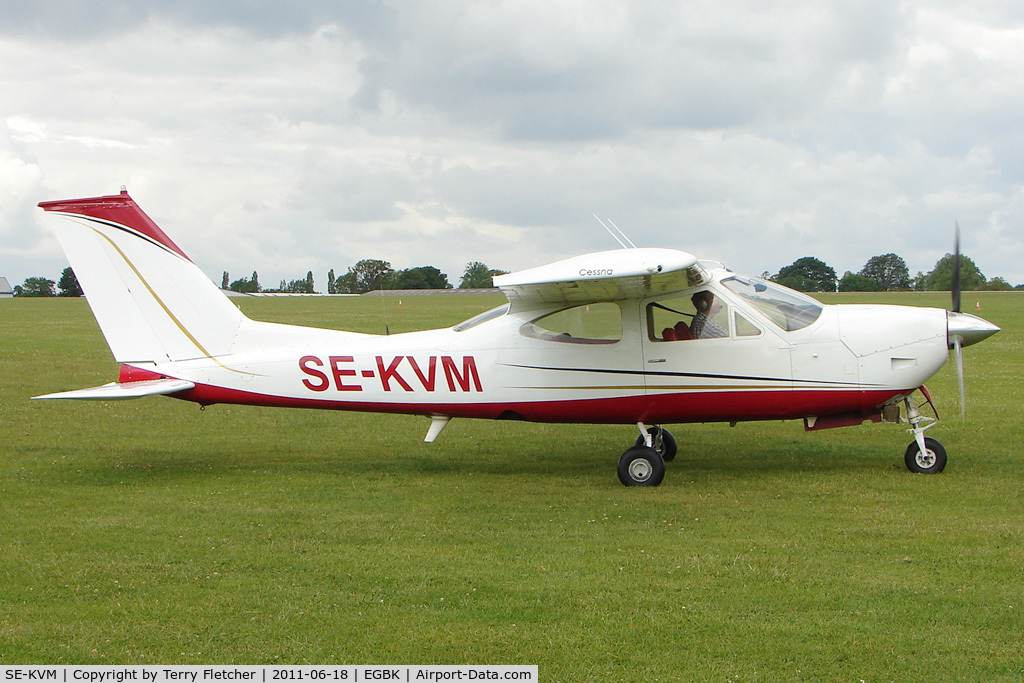 SE-KVM, Cessna F177RG C/N 0115, Cessna F177RG, c/n: 0115 at Sywell for 2011 AeroExpo