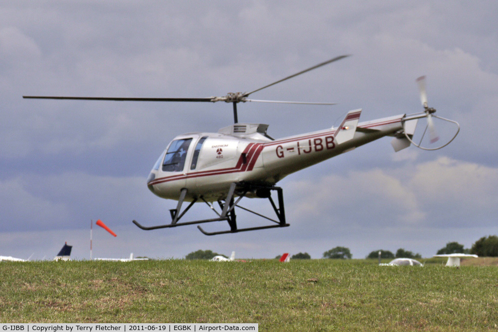 G-IJBB, 1995 Enstrom 480 C/N 5010, 1995 Enstrom Helicopter Corporation ENSTROM 480, c/n: 5010 at Sywell