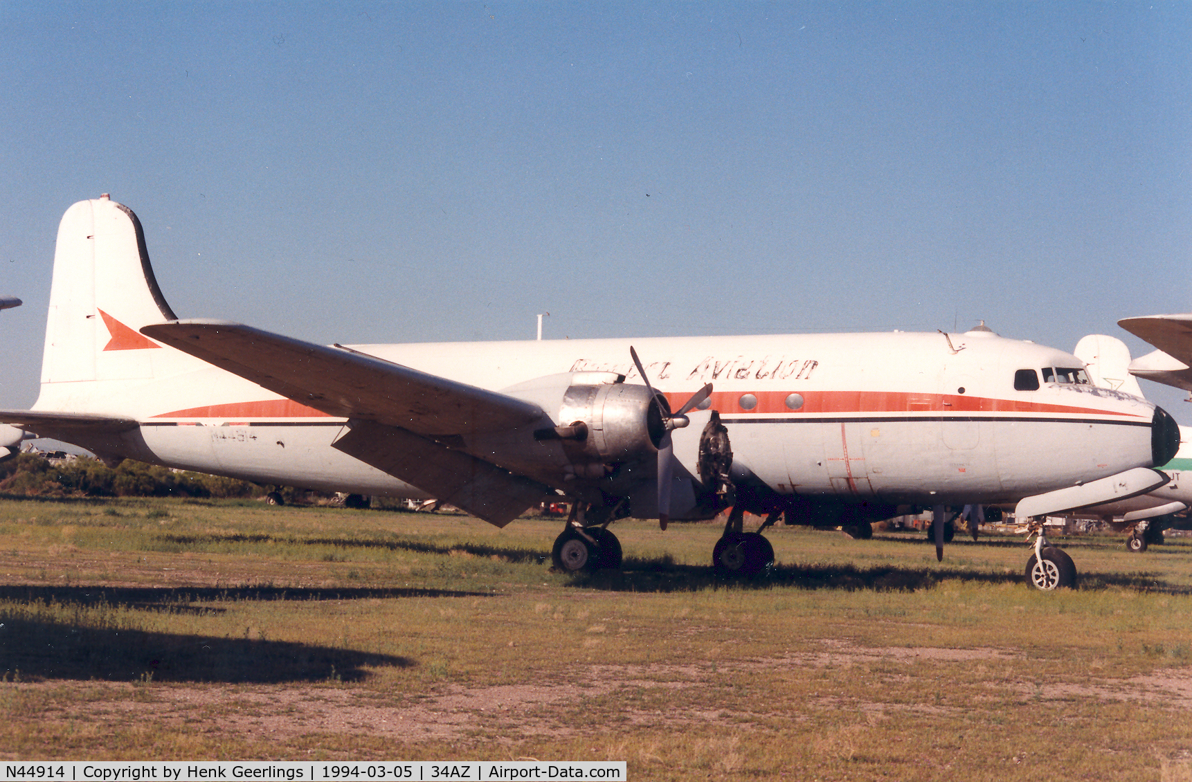 N44914, 1945 Douglas C-54Q-1-DC Skymaster (DC-4A) C/N 10630, , Biegert Aviation