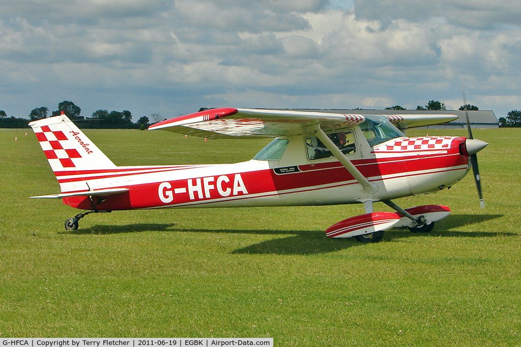 G-HFCA, 1973 Cessna A150L Aerobat Aerobat C/N A150-0381, 1973 Cessna CESSNA A150L, c/n: A150-0381 at Sywell