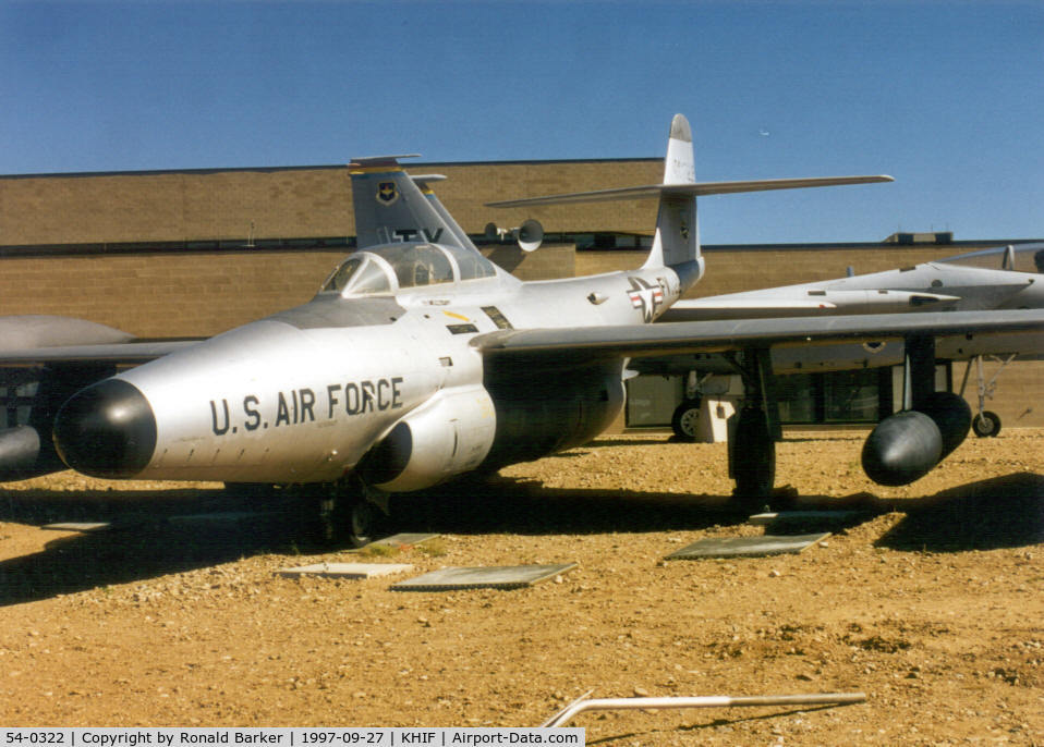54-0322, 1954 Northrop F-89H Scorpion C/N Not found 54-0322, Hill Aerospace Museum