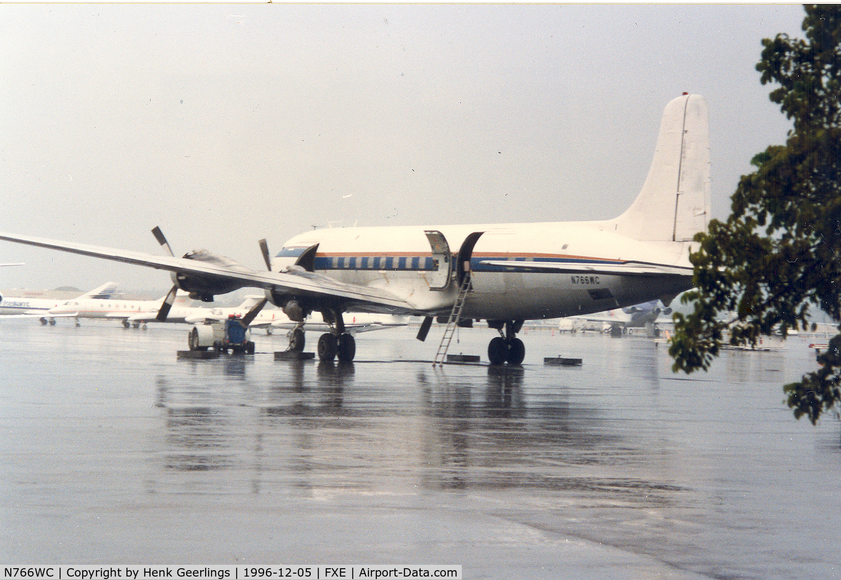 N766WC, 1953 Douglas C-118A Liftmaster (DC-6A) C/N 44597, Caicos Caribbean Airways