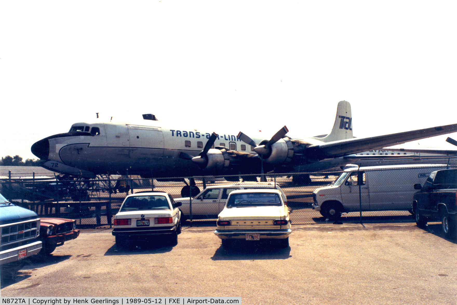 N872TA, 1953 Douglas C-118A Liftmaster (DC-6A) C/N 44668, Trans Air Link
