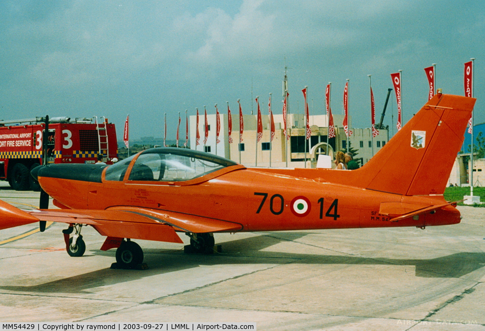 MM54429, SIAI-Marchetti SF-260AM C/N 257/16-12, SF260 MM54429/70-14 Italian Air Force