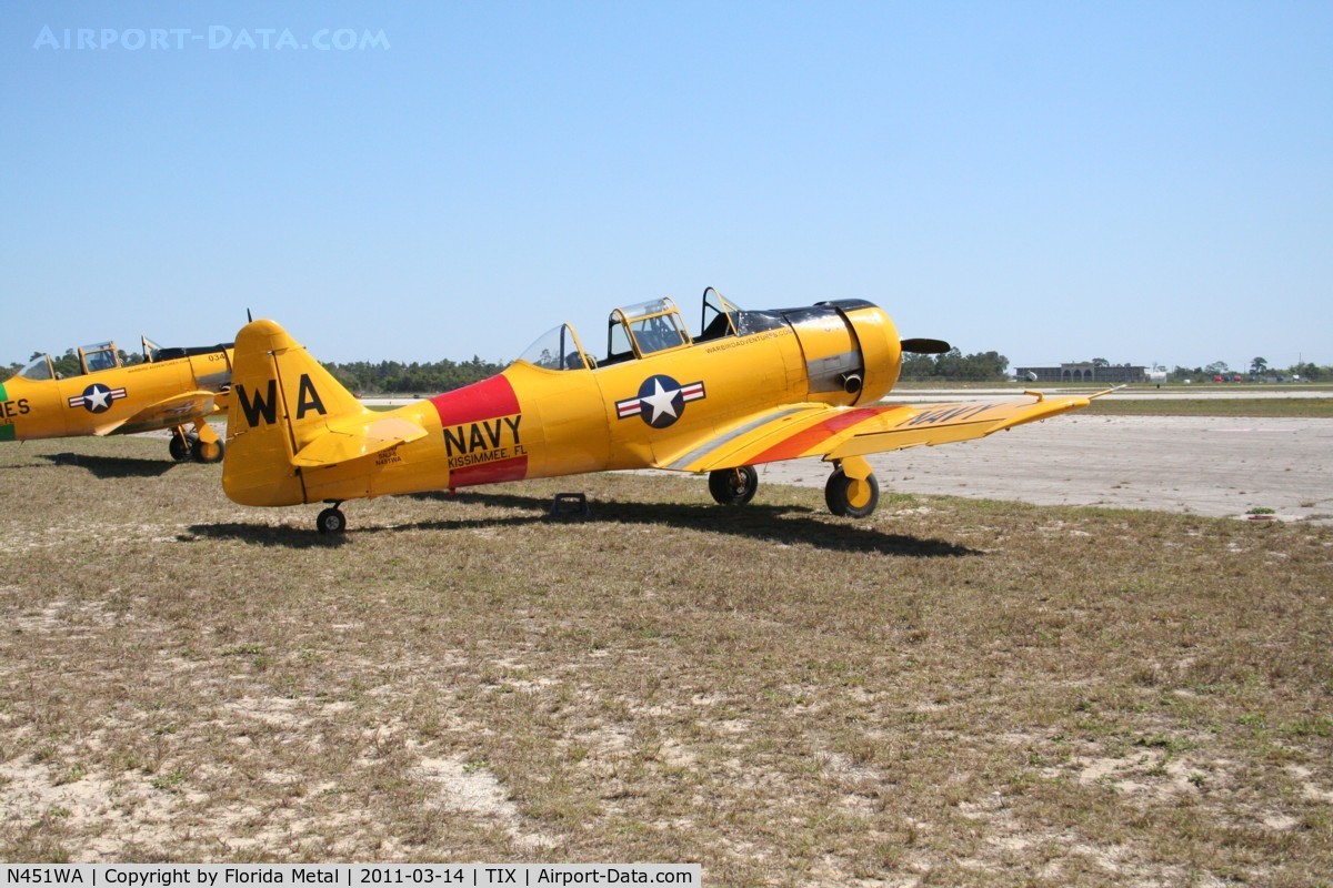 N451WA, 1945 North American SNJ-6 Texan C/N 121-43012, SNJ-6