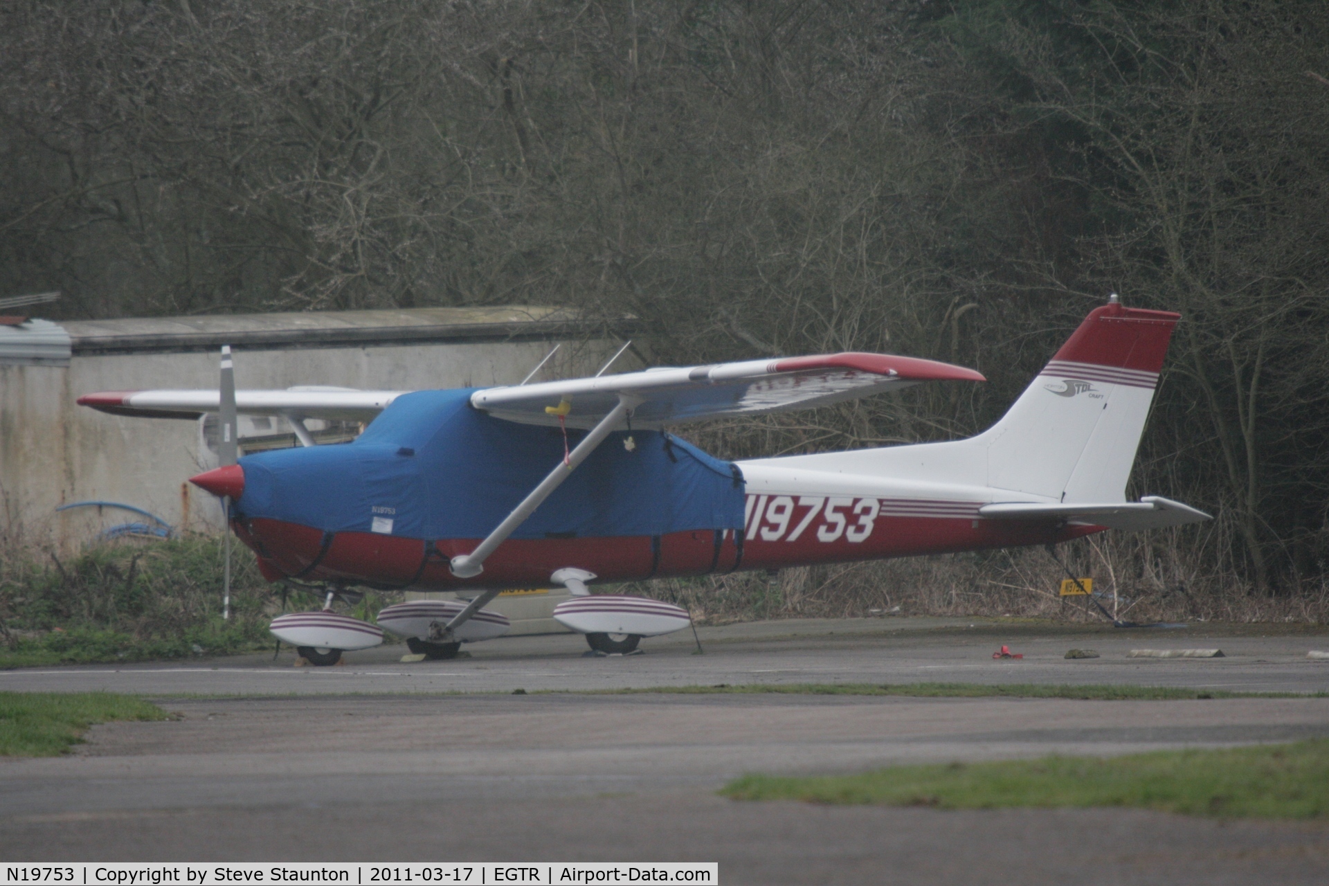 N19753, 1972 Cessna 172L C/N 17260723, Taken at Elstree Airfield March 2011
