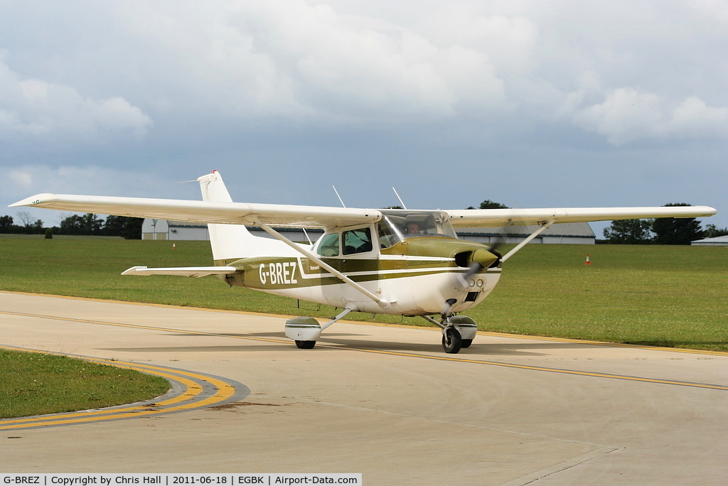 G-BREZ, 1976 Cessna 172M Skyhawk C/N 172-66742, at AeroExpo 2011