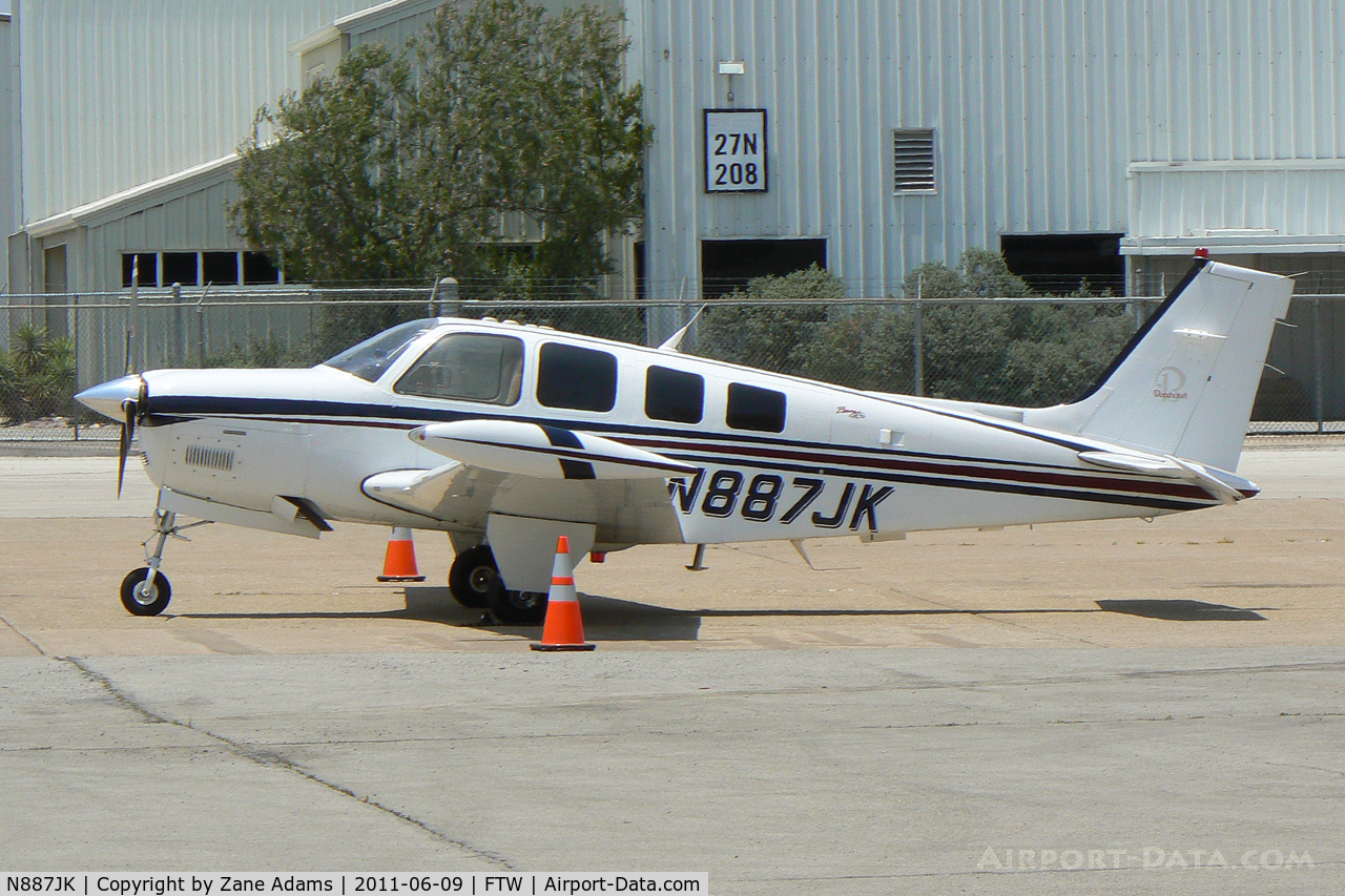 N887JK, Raytheon Aircraft Company A36 Bonanza C/N E-3586, At Meacham Field - Fort Worth, TX