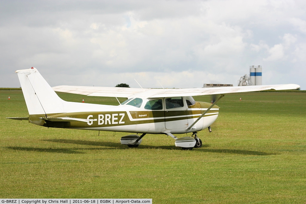 G-BREZ, 1976 Cessna 172M Skyhawk C/N 172-66742, at AeroExpo 2011