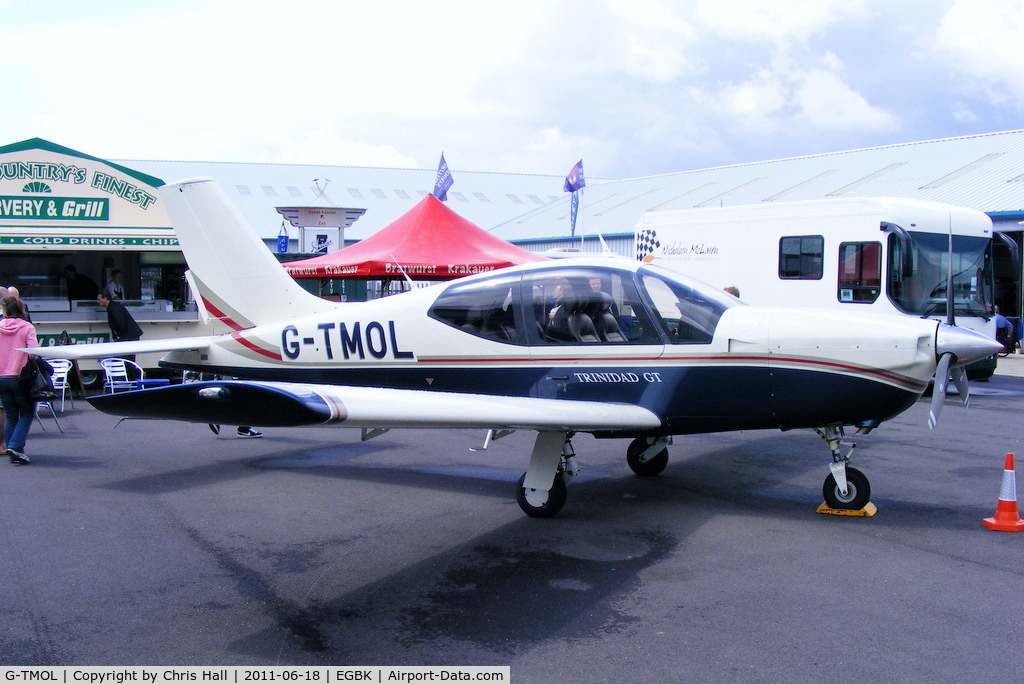 G-TMOL, 2001 Socata TB-20 Trinidad C/N 2103, at AeroExpo 2011