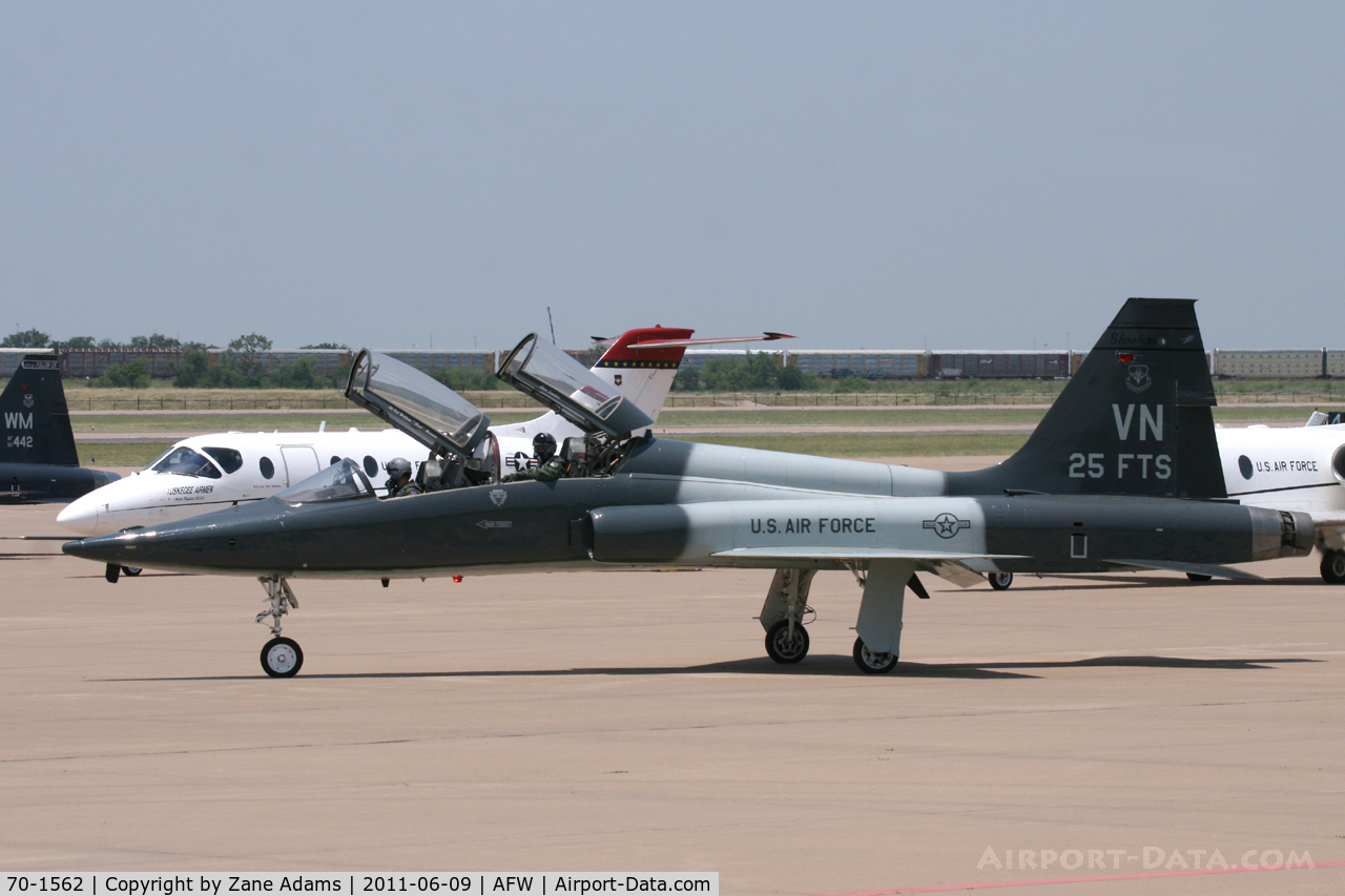 70-1562, 1970 Northrop T-38C Talon C/N T.6252, At Alliance Airport - Fort Worth, TX