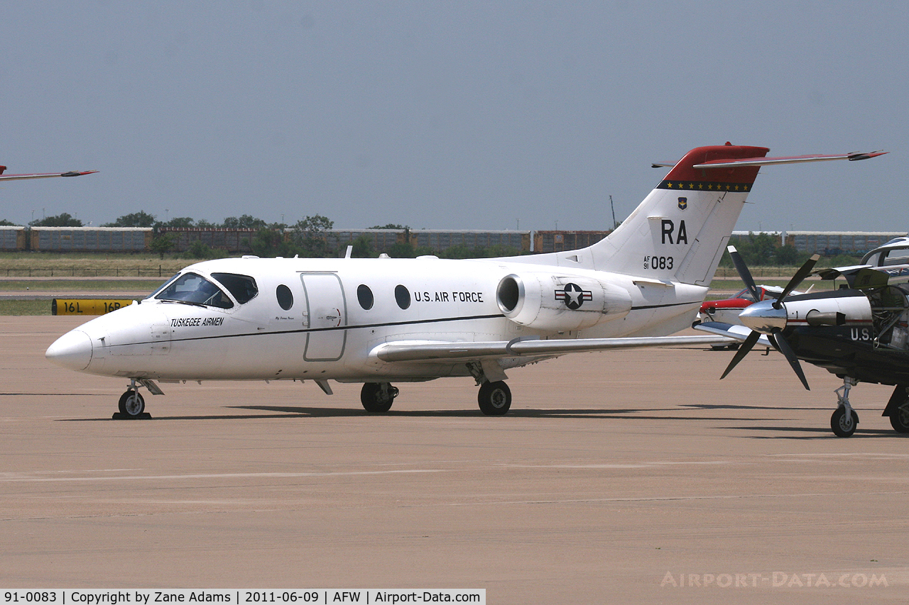 91-0083, 1991 Beechcraft T-1A Jayhawk C/N TT-24, At Alliance Airport - Fort Worth, TX