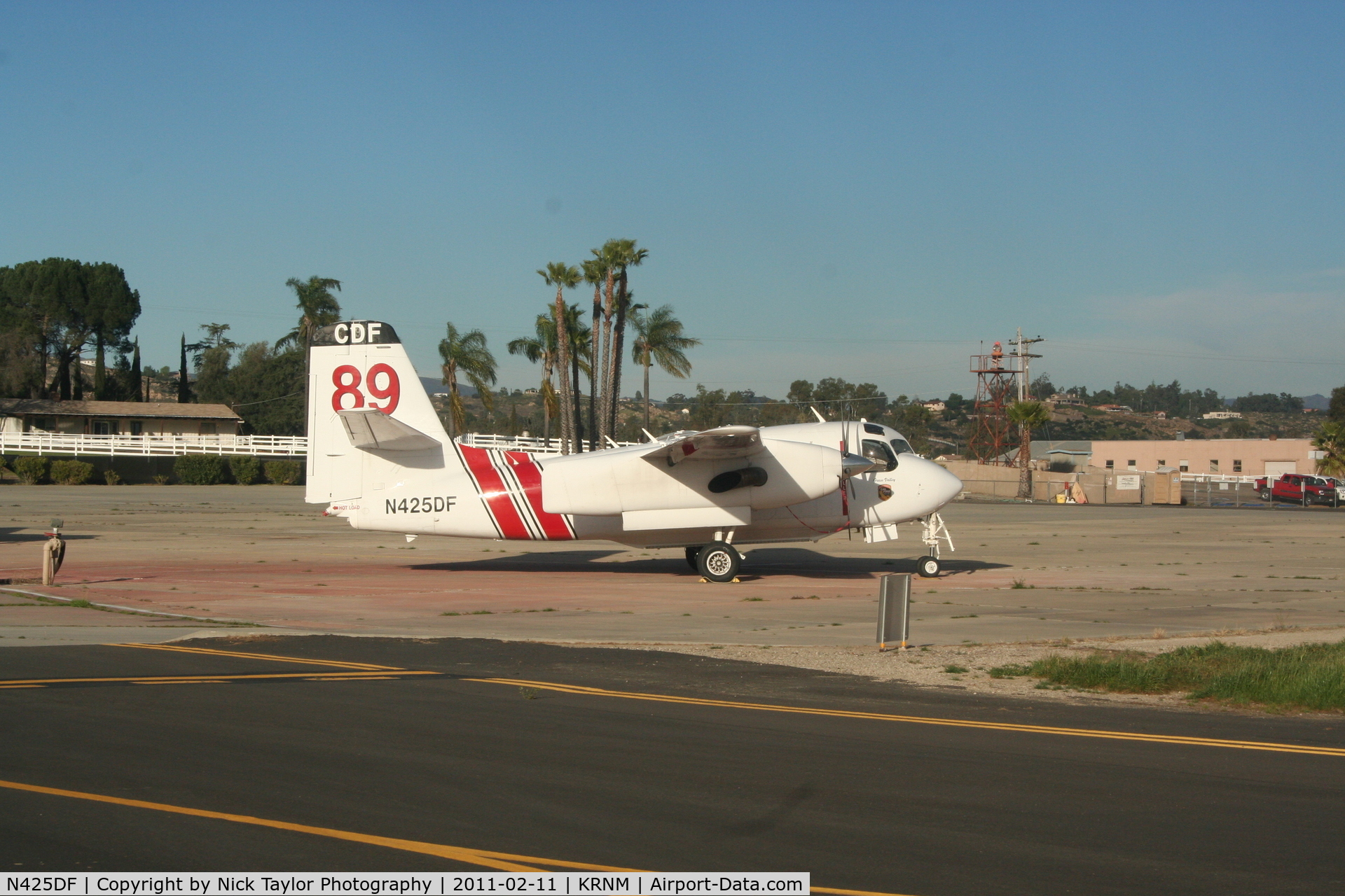 N425DF, 1999 Marsh Aviation S-2F3AT C/N 152825, Ramona Air Attack visitor