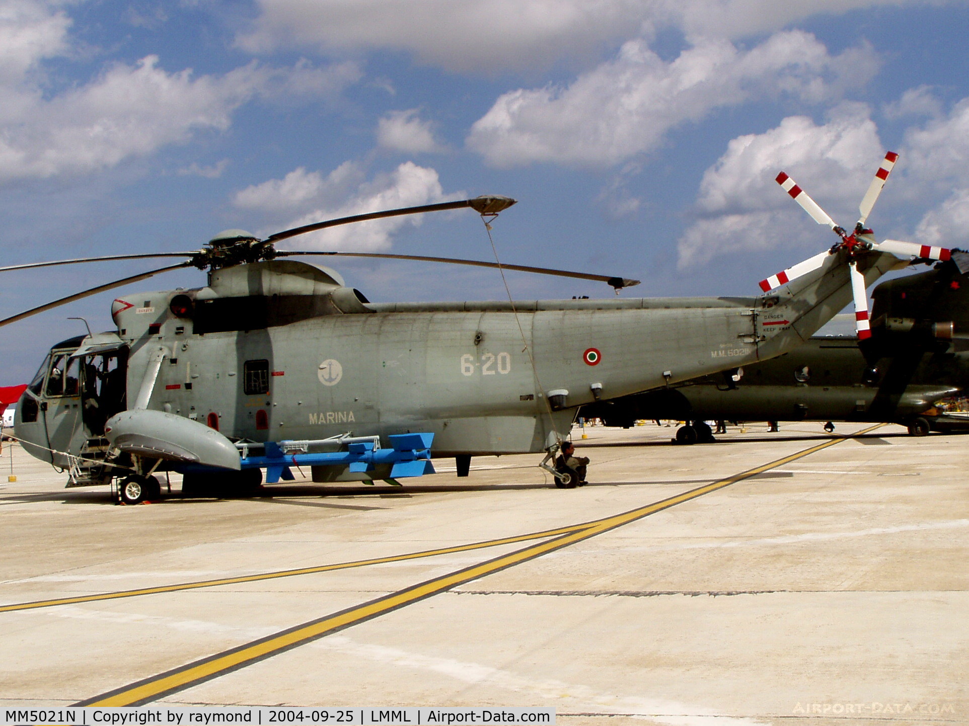 MM5021N, Sikorsky SH-3D Sea King C/N 6018, Seaking MM5021N/6-20 Italian Navy