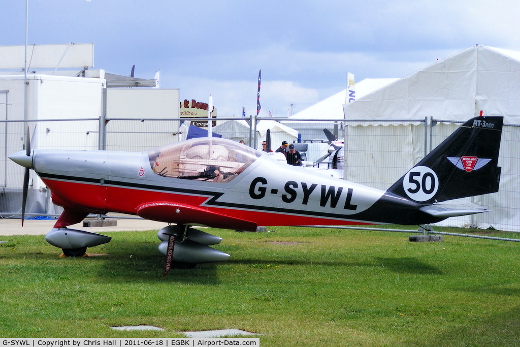 G-SYWL, 2005 Aero AT-3 R100 C/N AT3-011, at AeroExpo 2011