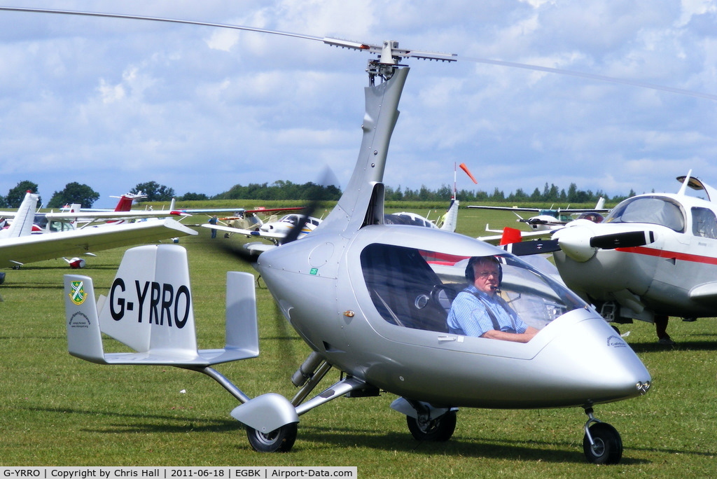 G-YRRO, 2009 Rotorsport UK Calidus C/N RSUK/CALS/002, at AeroExpo 2011