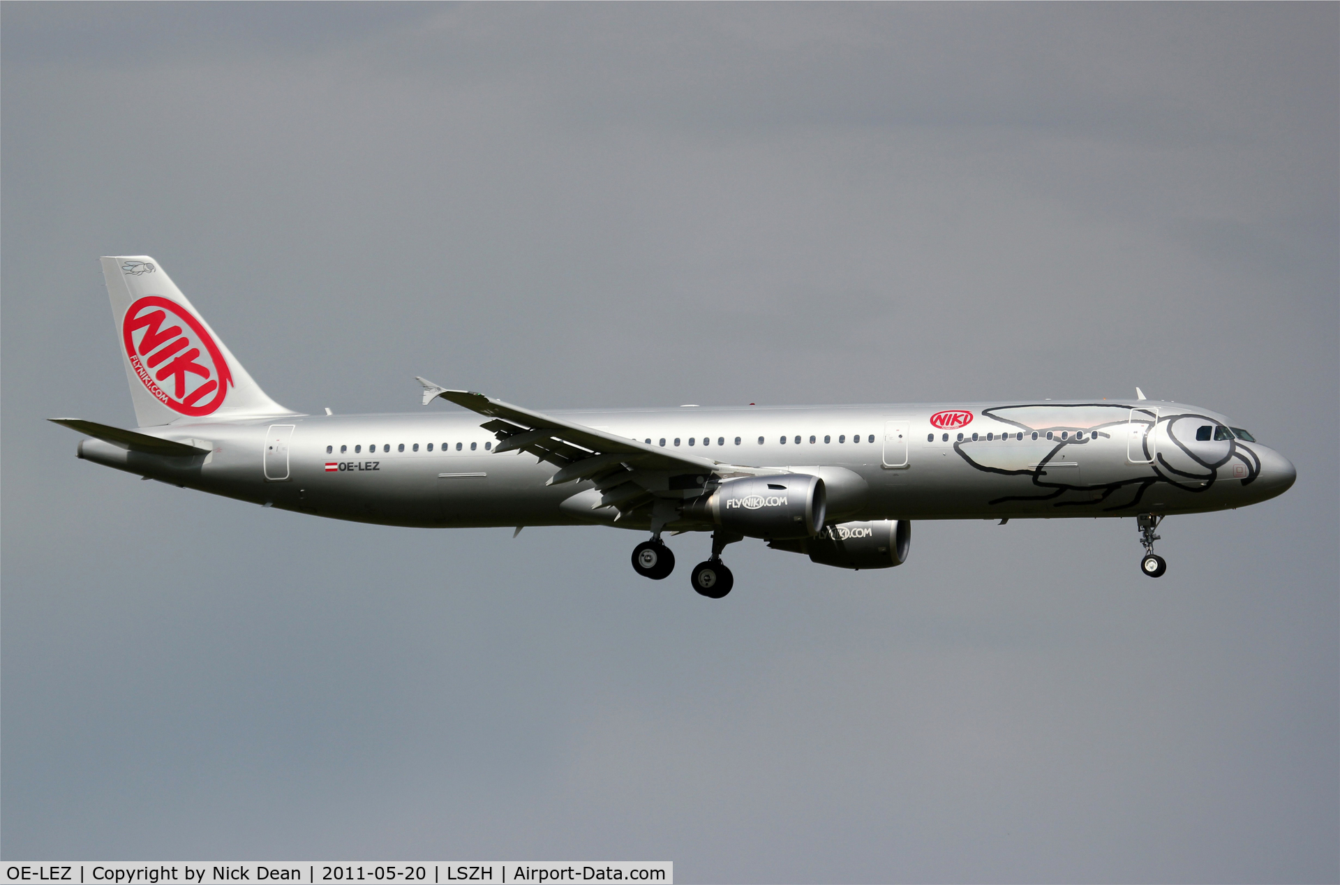 OE-LEZ, 2011 Airbus A321-211 C/N 4648, LSZF/ZRH