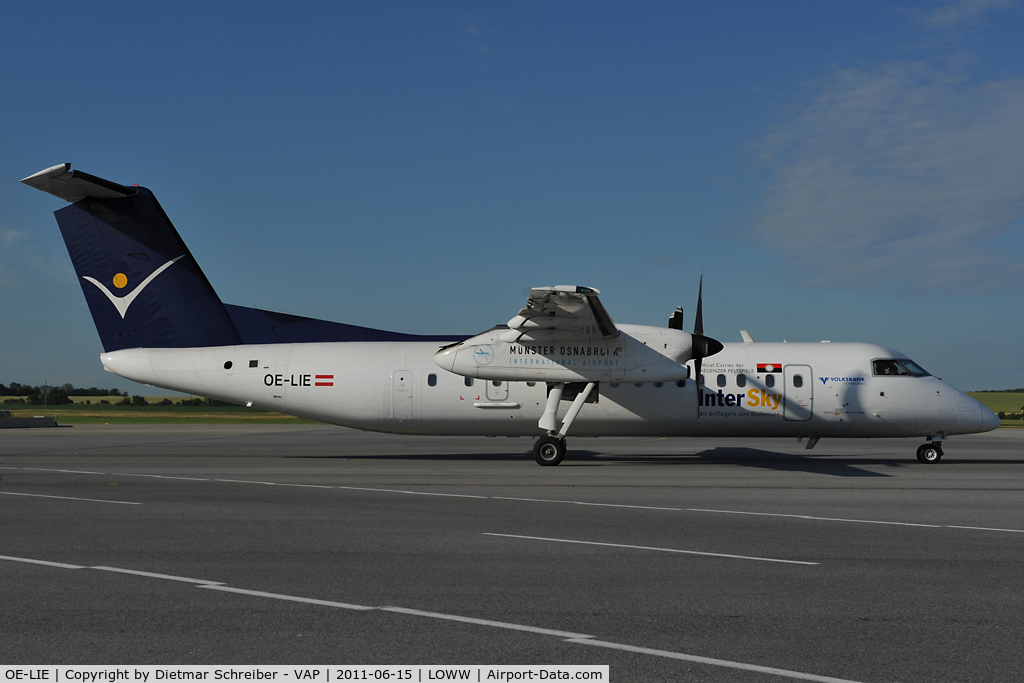OE-LIE, 2000 De Havilland Canada DHC-8-315Q Dash 8 C/N 546, Intersky Dash 8-300