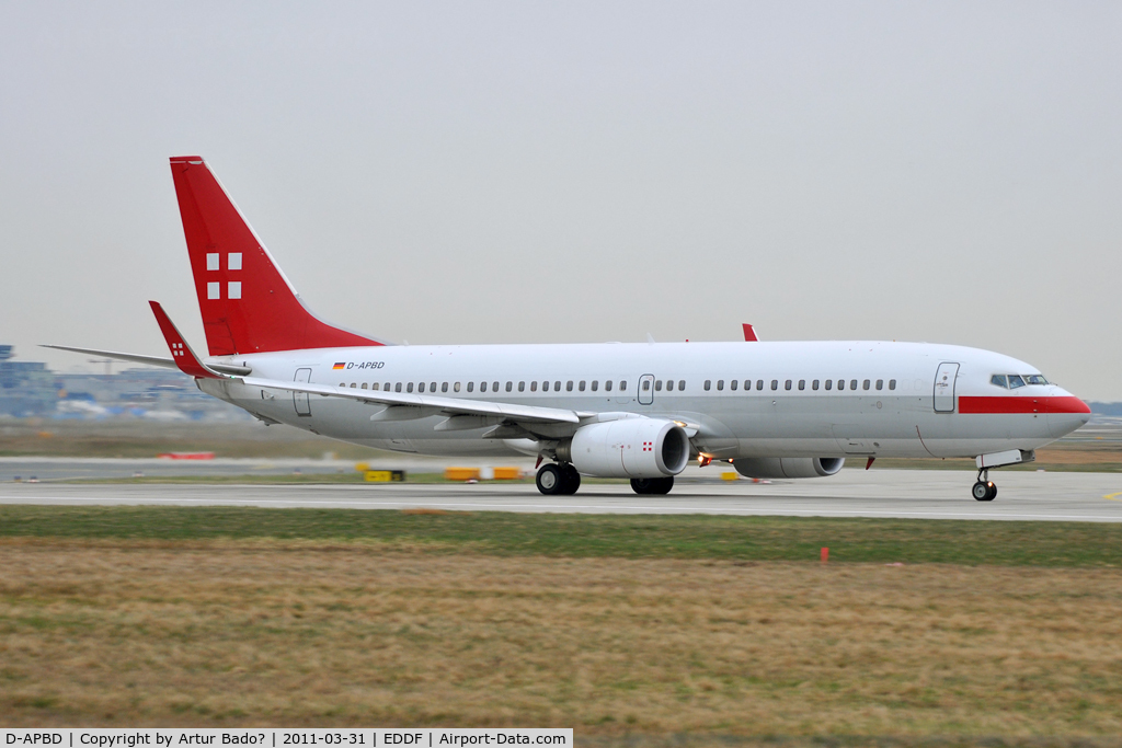 D-APBD, 2005 Boeing 737-8BK C/N 33021, Private Air