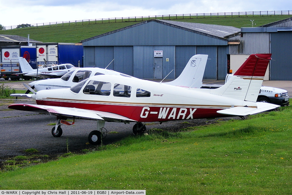 G-WARX, 1998 Piper PA-28-161 Cherokee Warrior III C/N 28-42038, privately owned