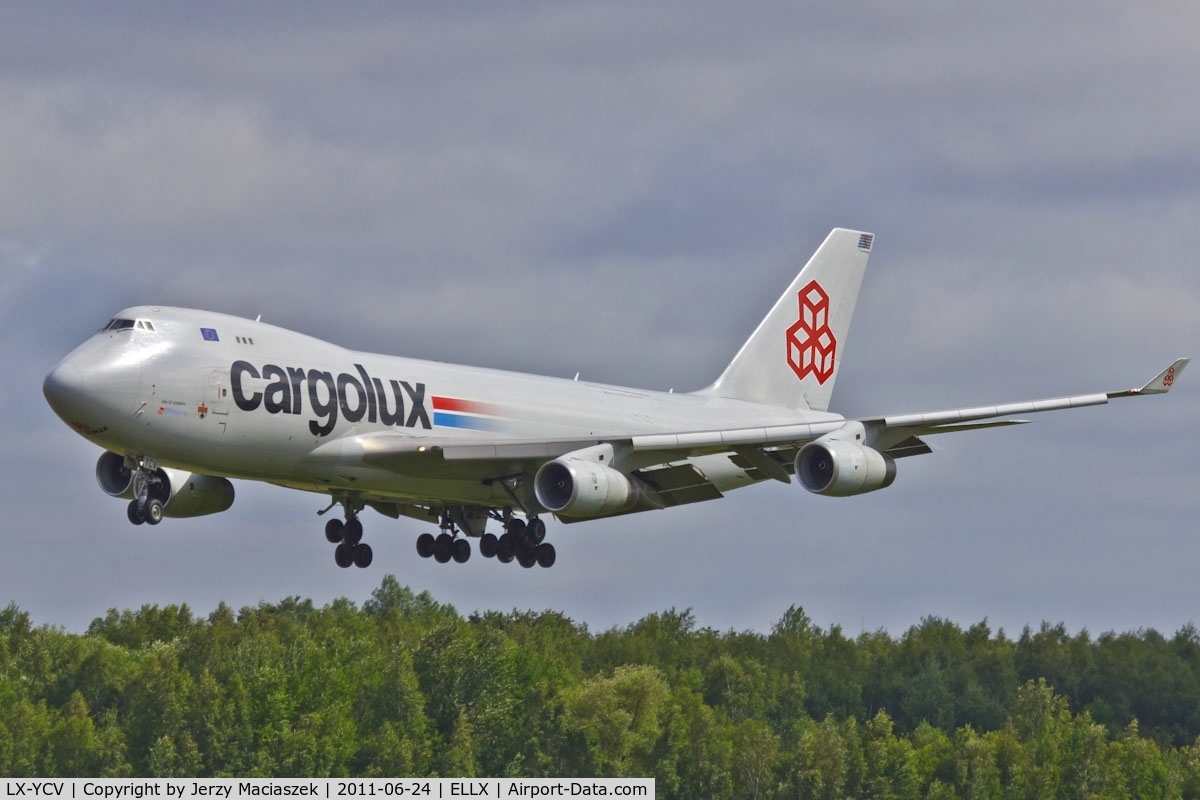 LX-YCV, 2008 Boeing 747-4R7F/SCD C/N 35805/1407, LX-YCV