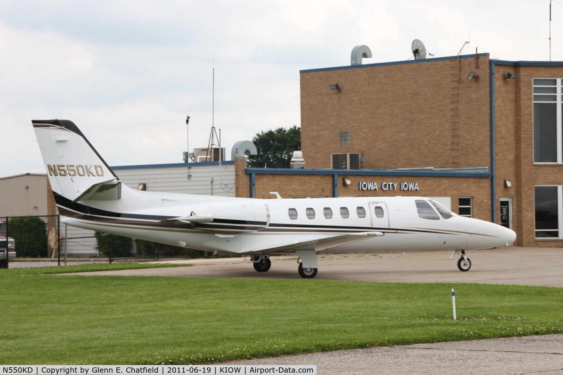 N550KD, 1979 Cessna 550 Citation II C/N 550-0113, Parked on the ramp
