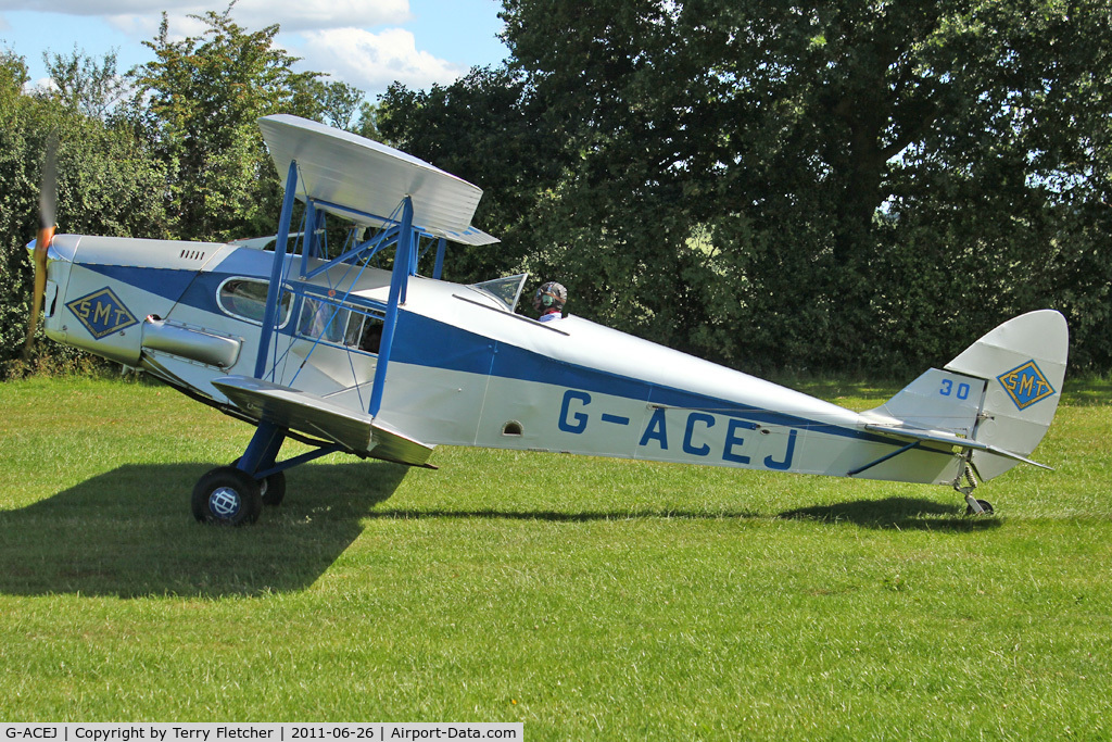 G-ACEJ, 1933 De Havilland DH.83 Fox Moth C/N 4069, 1933 De Havilland DH83 FOX MOTH, c/n: 4069 at Baxterley