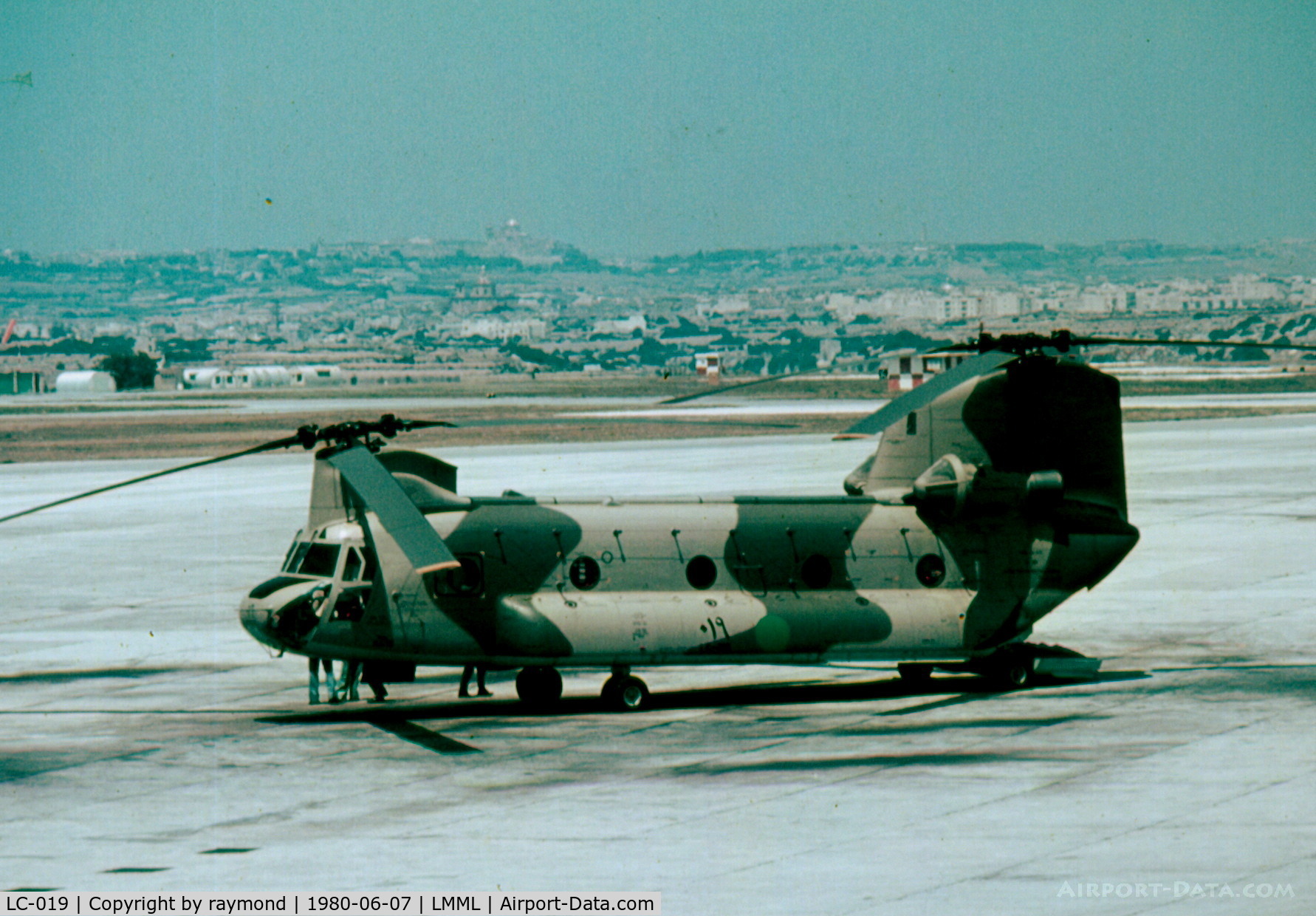 LC-019, Boeing CH-47 C/N 019, Chinook LC019 Libyan Air Force