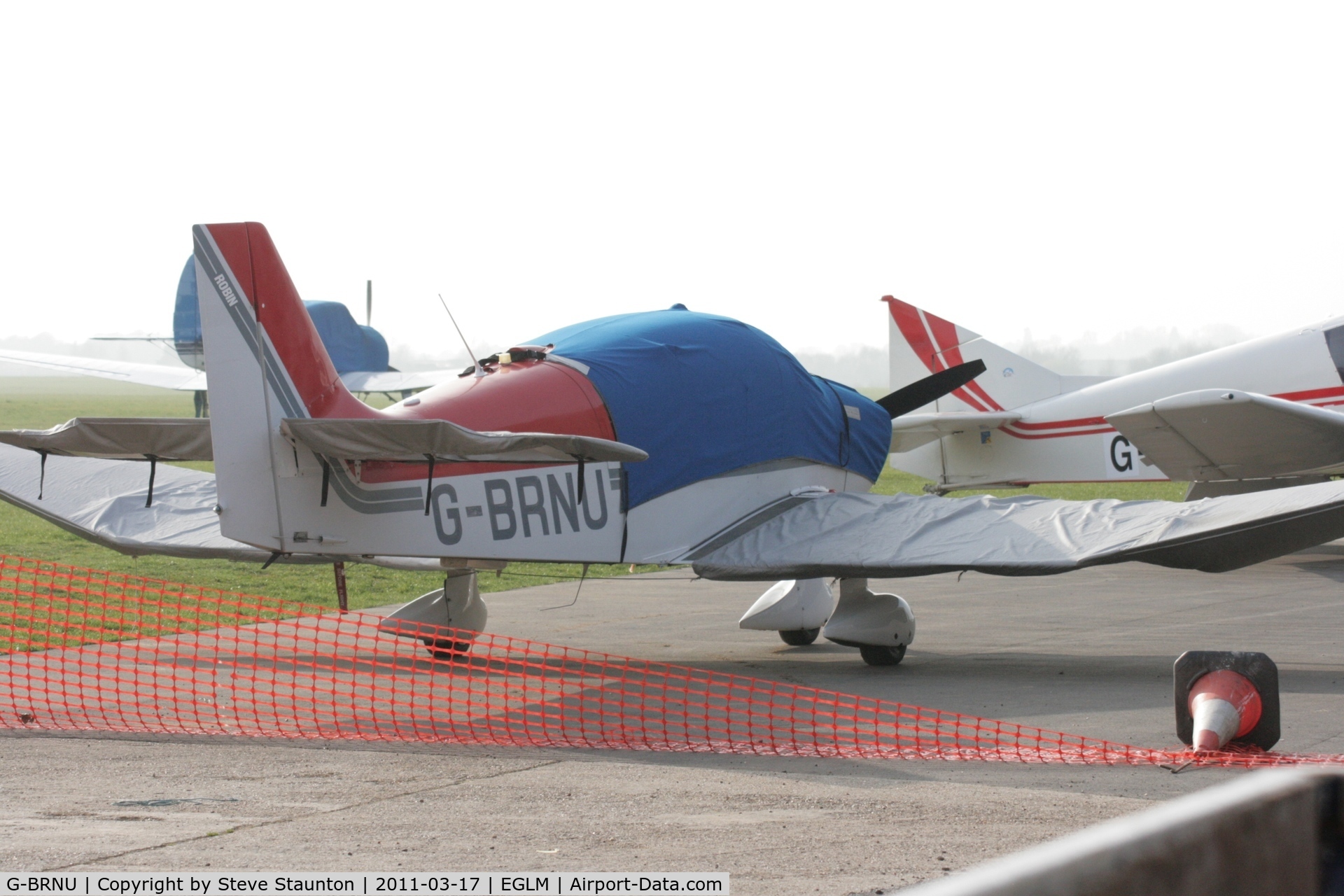 G-BRNU, 1989 Robin DR-400-180 Regent Regent C/N 1937, Taken at White Waltham Airfield March 2011